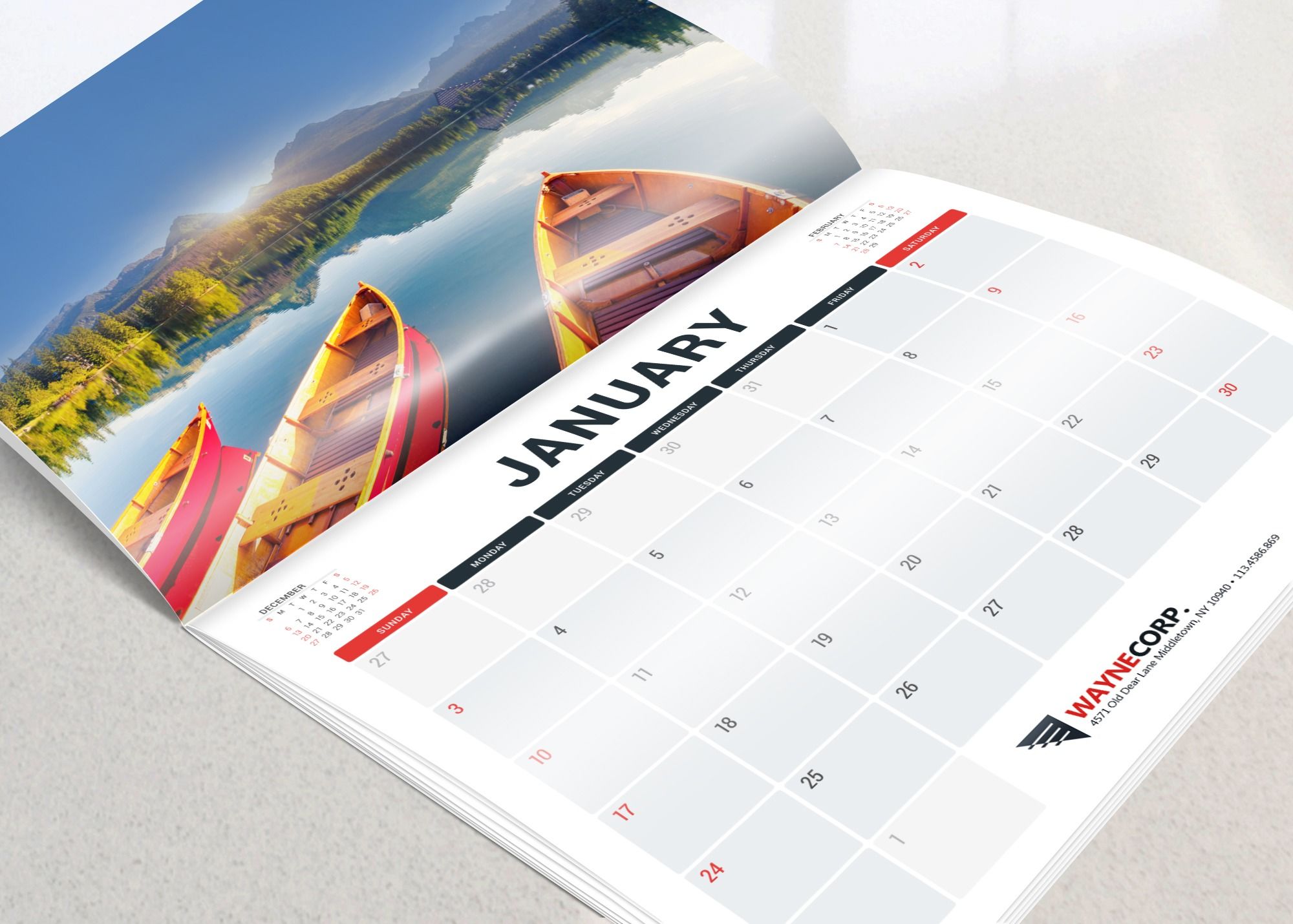 Calendar Printing Dubai