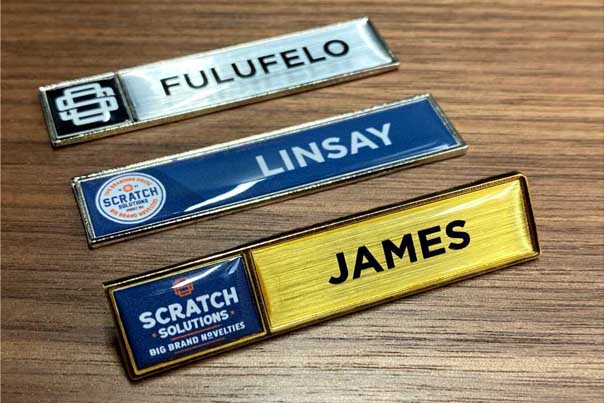 Epoxy Name Badge