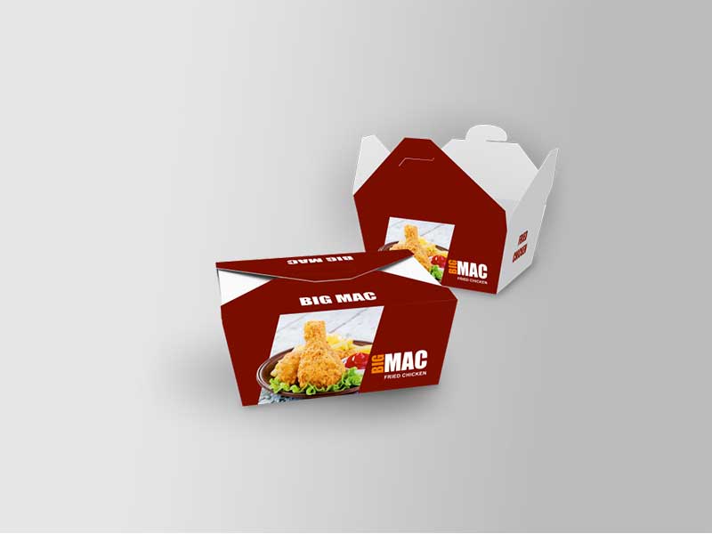 fast food boxes (die cut)