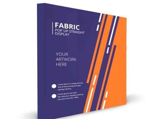 Fabric Pop Up Straight