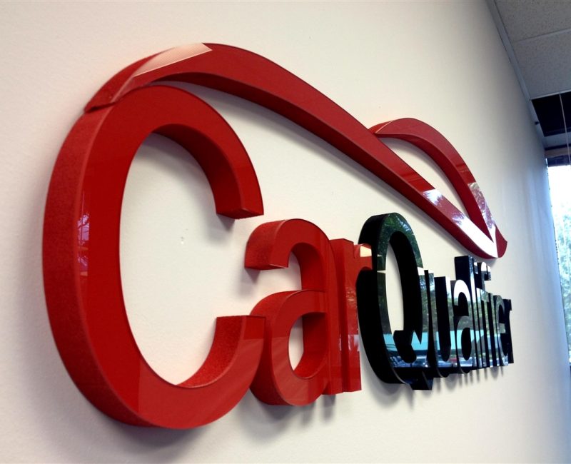 3D Aluminium Signage