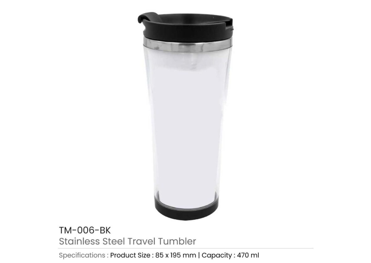 Stainless Steel Travel Tumbler Printing