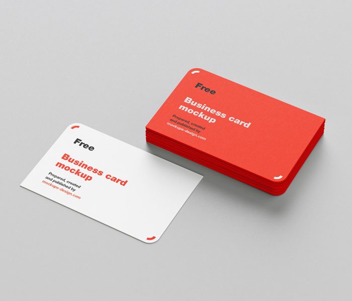 round corner business cards