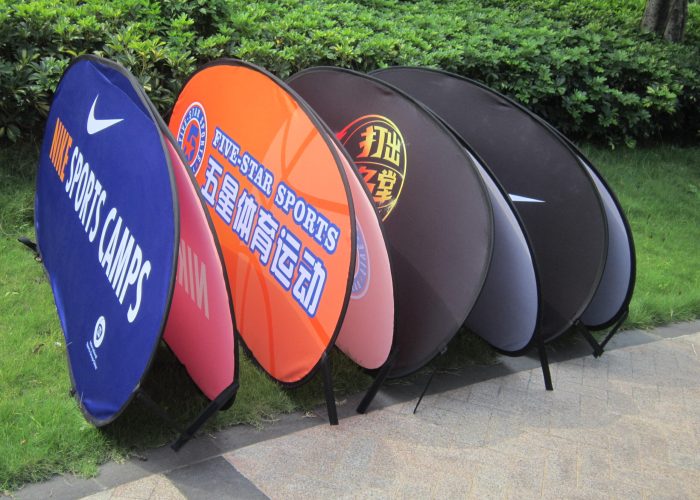 Outdoor Pop Out Banners
