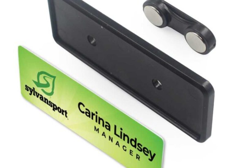 reusable name badges