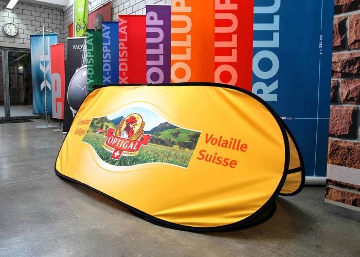 Custom Fabric Pop Out Banners