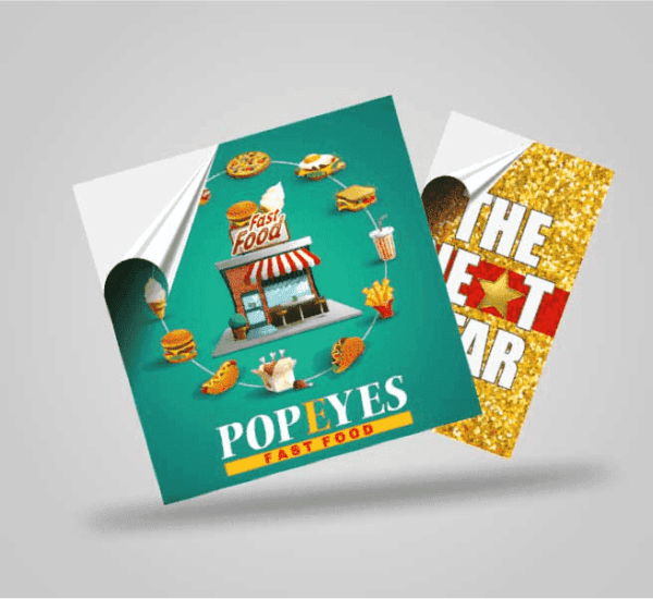 Normal Sticker Printing in Dubai