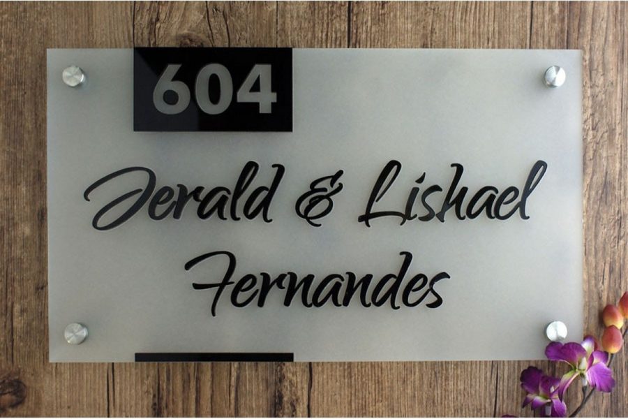 LED Name Plate