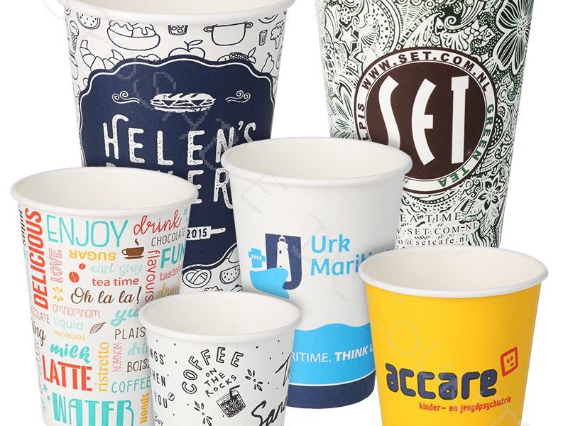 Paper Cup Printing with Lid