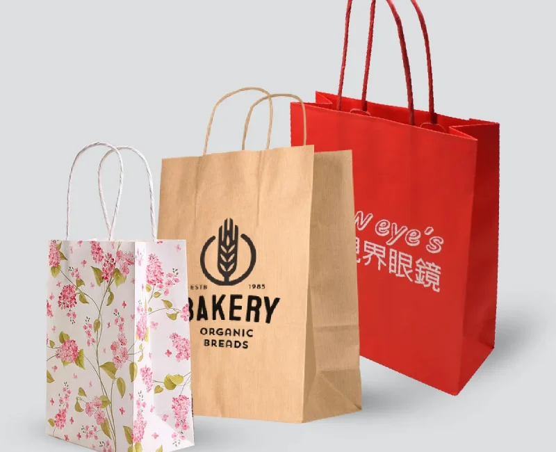 Kraft Paper Bag Printing