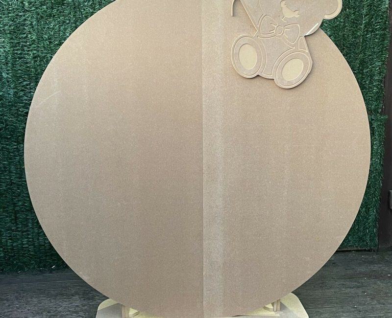 Custom Event Wood Stand