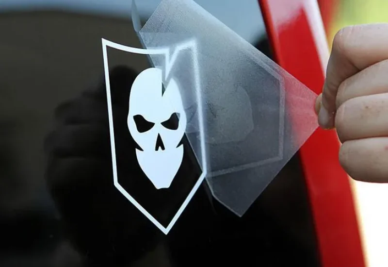 Stencil Sticker Printing